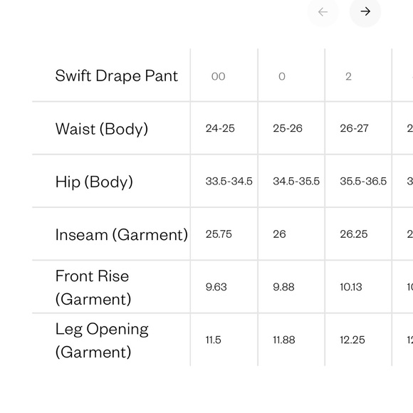 NWT previous generation swift drape pants - Picture 11 of 11